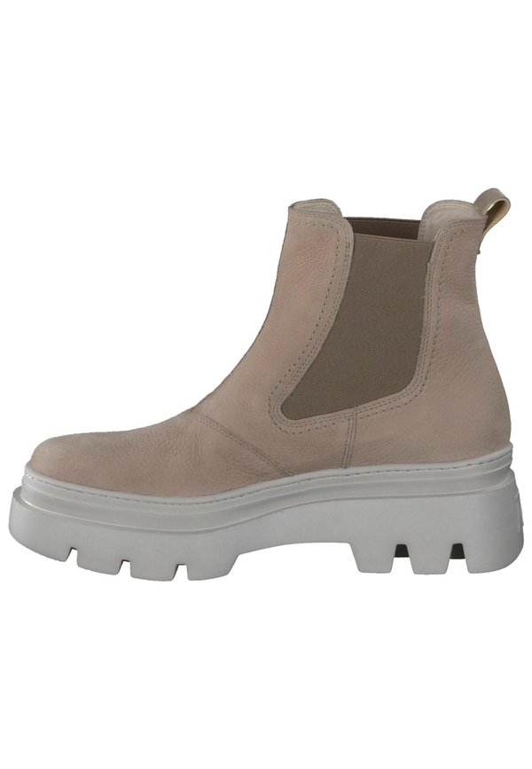 Plateaustiefelette - beige