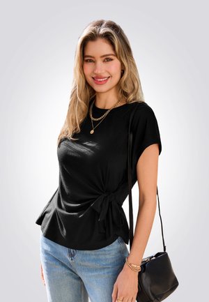 Cupshe Basic T-shirt - black