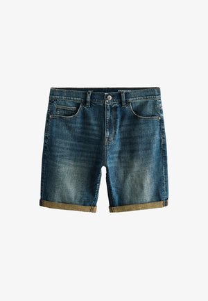 Next, REGULAR FIT - STRETCH - Shorts di jeans - green tint