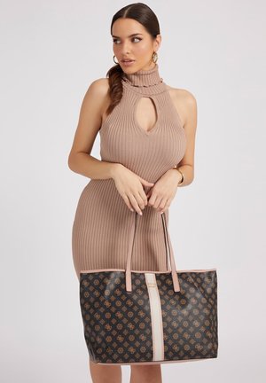 VIKKY PEONY - Shopping bag - braun