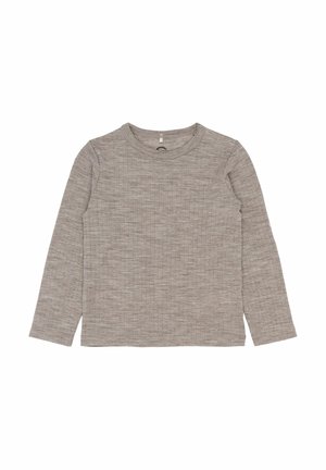 Top s dlhým rukávom - melange denver