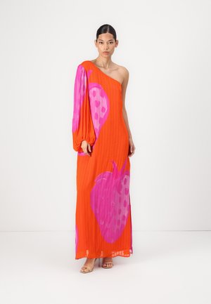 LILIANA DRESS - Pidulikud riided - tangerine/pink darli