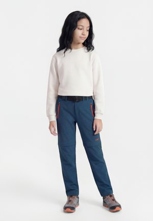 CMP KID ZIP OFF UNISEX - Pantalones montañeros largos - midnight