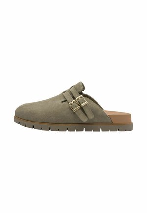 Tamaris, Pantolette flach - sage