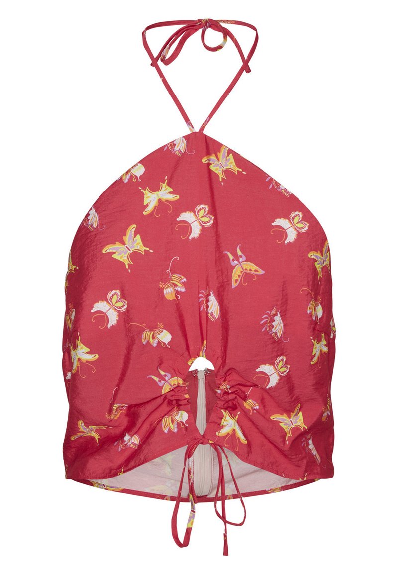 SOMETHINGNEW BUFFY HALTERNECK SHORT - Μπλούζα - innuendo/λευκό - Zalando.gr