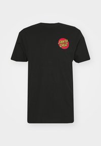 CLASSIC DOT CHEST UNISEX - T-shirts print - black