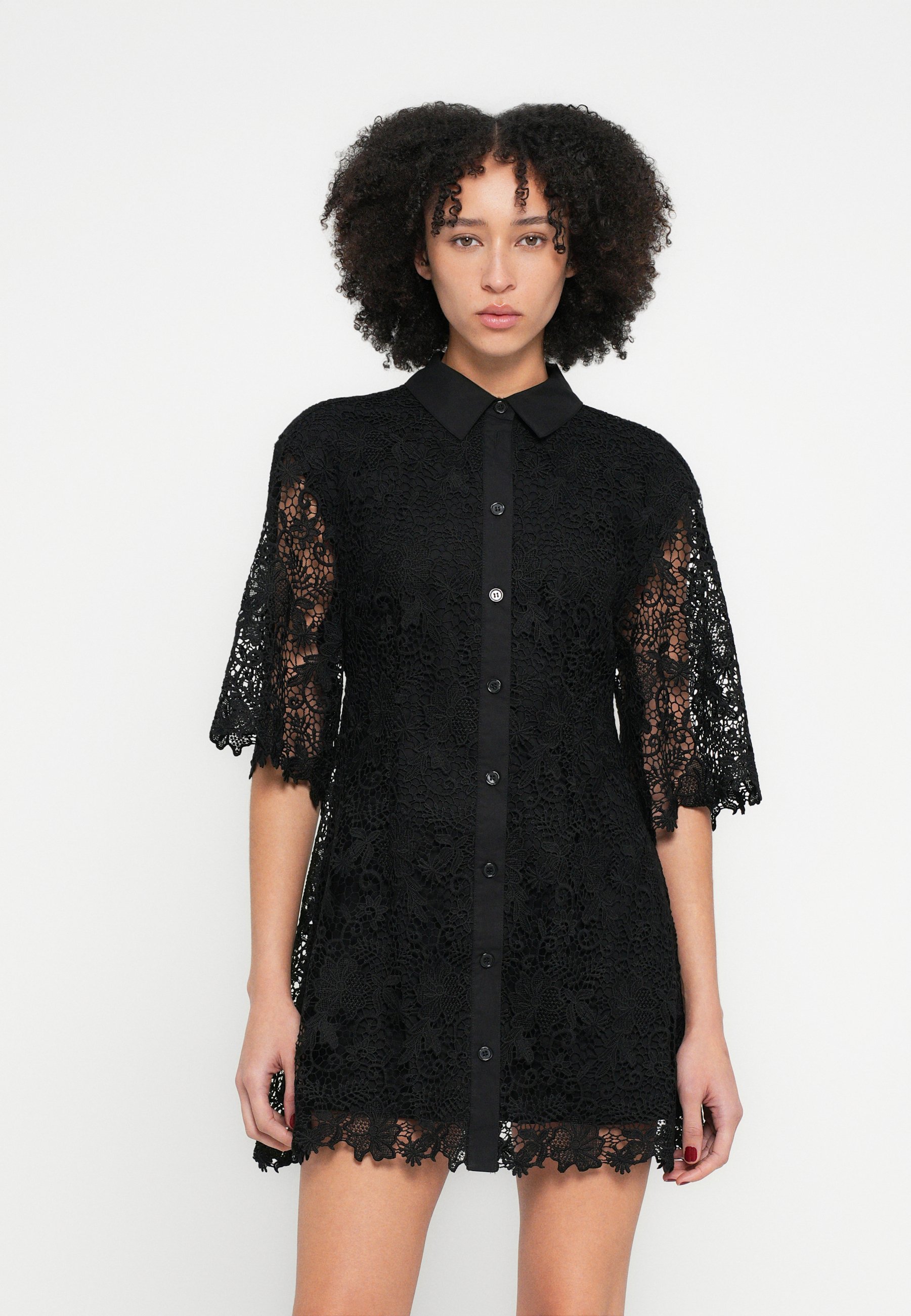 2nd Day AMALI - Shirt dress - black - Zalando.ie