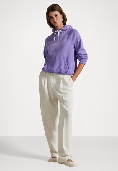 Polo Ralph Lauren SHRUNKEN FIT LIGHTWEIGHT FLEECE HOODIE - Športni pulover - pure lilac