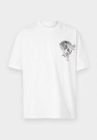 MYSTERIES CREW - Print T-shirt - optic white