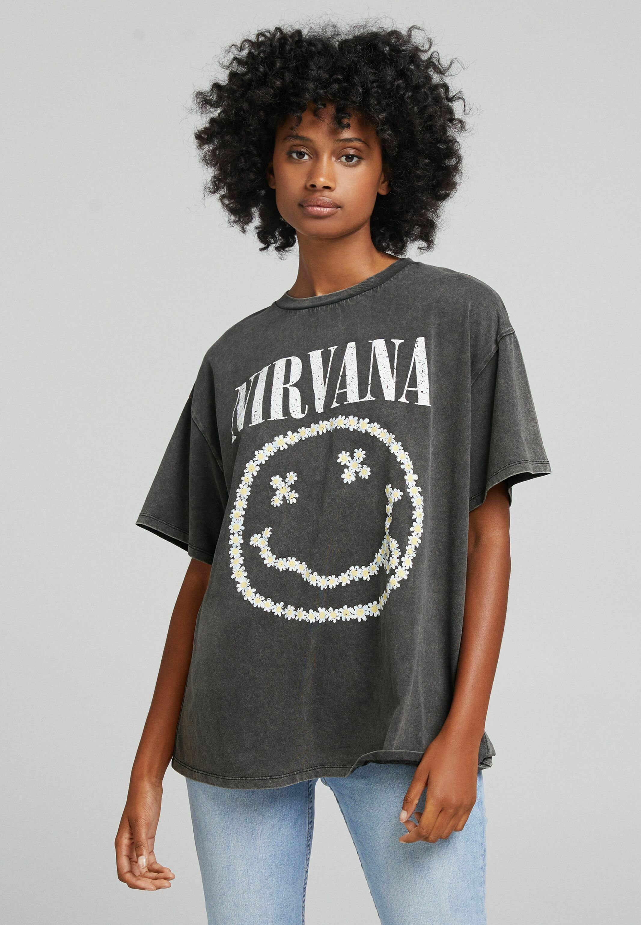 t shirt nirvana donna