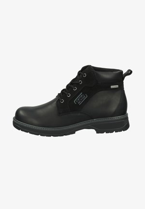 camel active GRAVITY - Lace-up ankle boots - black