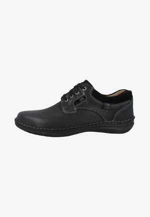 Casual lace-ups - black