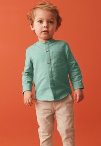 Next LONG SLEEVE MIX STANDARD - Overhemd - green