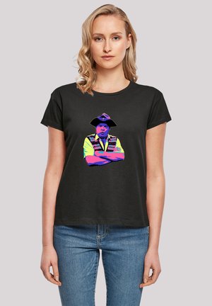TV TIMES BENNY HILL IN CHARACTER POP ART - Print T-shirt - schwarz