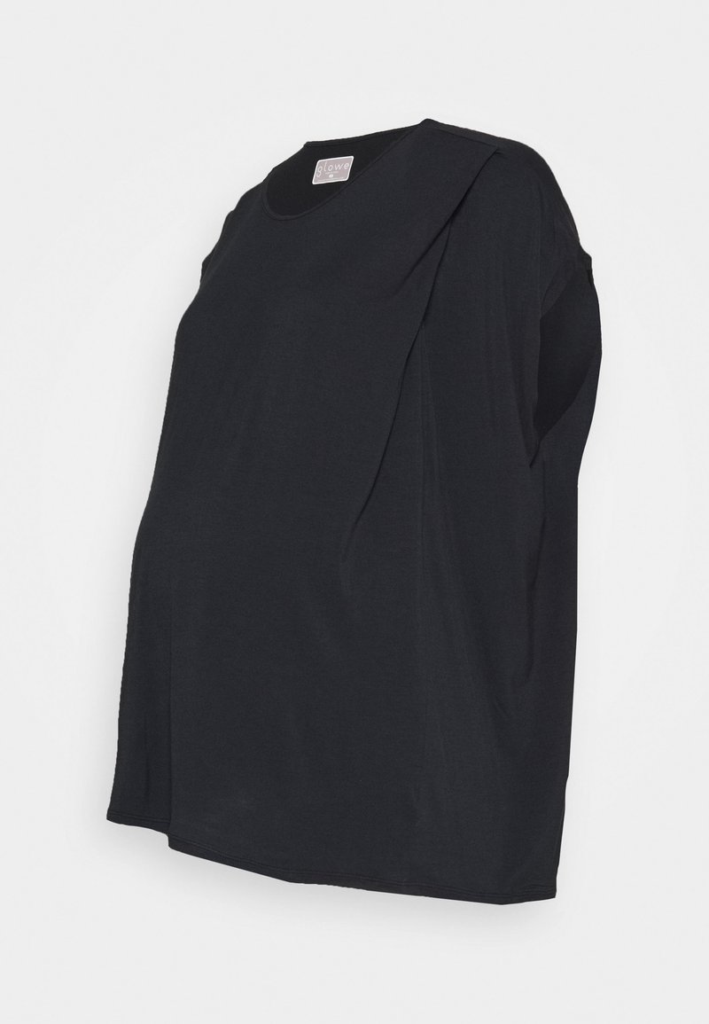 GLOWE T-shirt basic zwart
