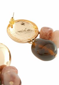 Next CHUNKY RESIN DROP .  - REGULAR FIT - Øreringe - amber orange