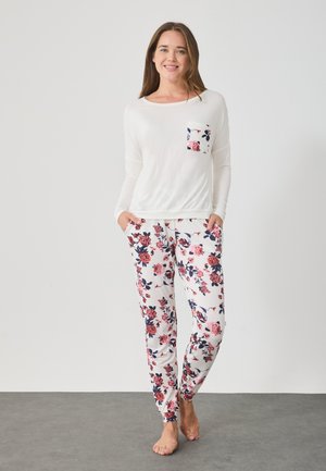 SET - Σετ πιτζάμας - off white
