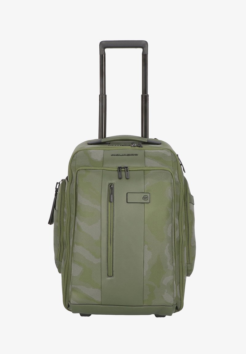Piquadro Trolley - camouflage reflected green