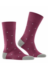 FALKE DOT - Socken - red plum