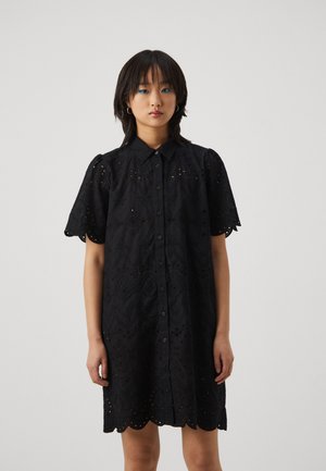 ONLSINA CLEO SHIRT DRESS - Marškininė suknelė - black