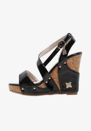 Laura Biagiotti High heeled sandals - black