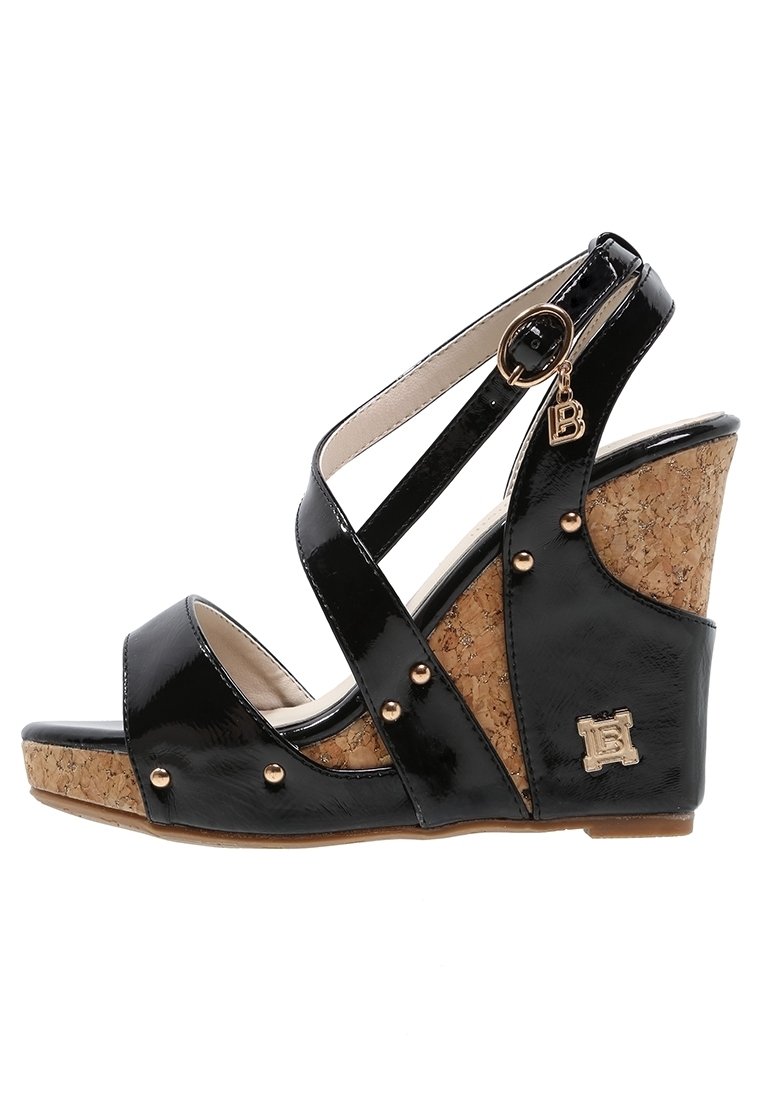 Laura Biagiotti High heeled sandals - black