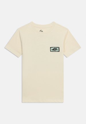 SERENITY SPLASH UNISEX - Potiskana majica - egret