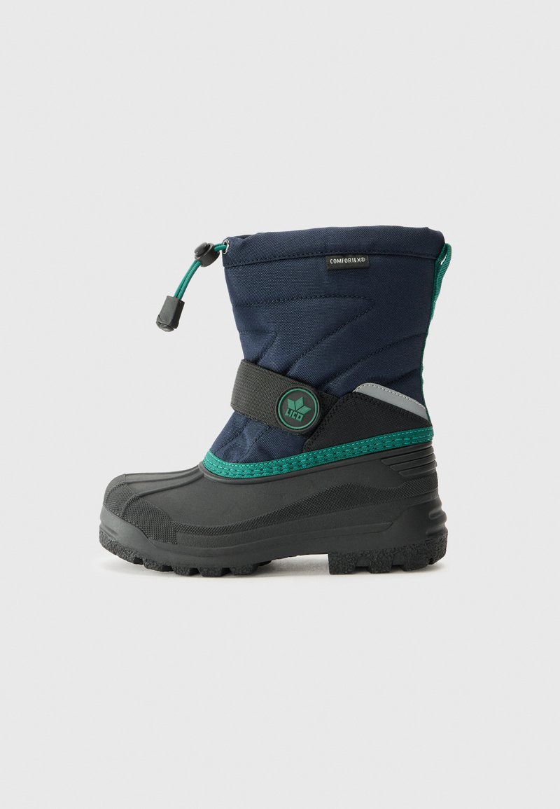 LICO TURKU TEX - Zimné čižmy - navy/green