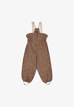 WHEAT SAL TECHNICAL SAL TECHNICAL - Dungarees - eggplant flowers