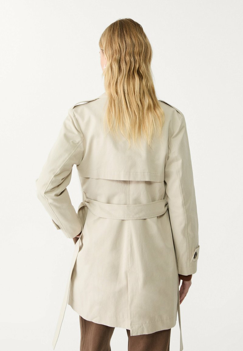 Stradivarius Cappotti Lana Zalando Stradivarius Mantel Beige - Main Image