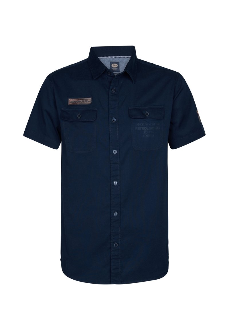 Petrol Industries Overhemd donkerblauw