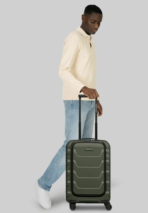 smartbox, EDITION 01 4 ROLLEN KABINENTROLLEY 55 CM LAPTOPFACH UNISEX - Trolley - olive