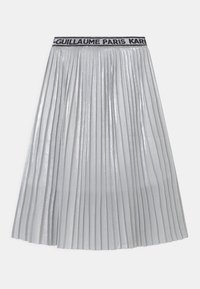 KARL LAGERFELD KIDS Gonna a campana - silver-coloured
