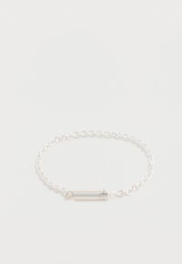 POLISHED STERLING CHAIN CABLE BRACELET - Pulsera - silver-coloured