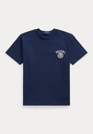 Polo Ralph Lauren, BIG FIT HEAVYWEIGHT JERSEY TEE 7-14Y - Μπλουζάκι με στάμπα - refined navy