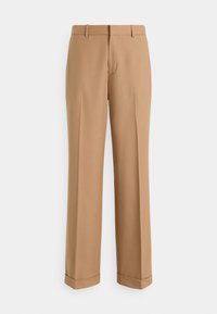 WOOL-BLEND BACALL PANT - Auduma bikses - camel