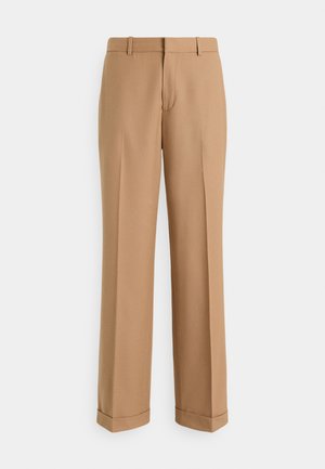 WOOL-BLEND BACALL PANT - Nadrágok - camel