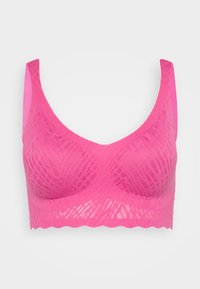 Sloggi Donna Zero Feel Bliss Hipster, Colore Plum Fusion, Morbido E Senza Cuciture
