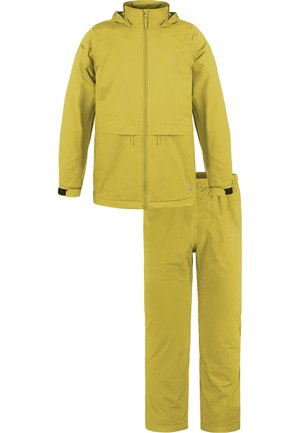 Regenjacke / wasserabweisende Jacke - gelb