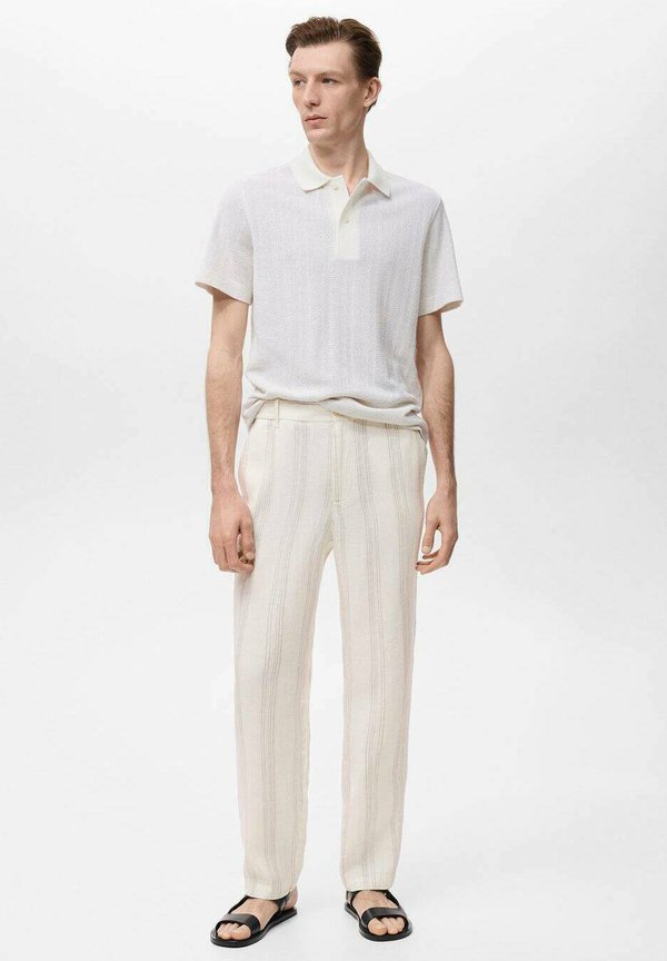 WITH ELASTIC WAISTBAND - Trousers4