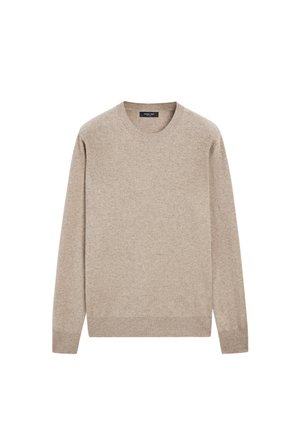 Massimo Dutti, Strickpullover - light brown