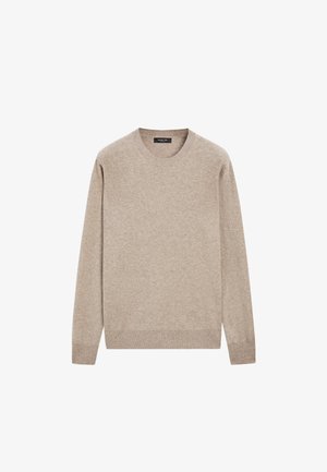 Massimo Dutti, Strickpullover - light brown