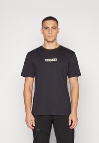 Burton DEJAVIEW TEE - Nyomott mintás póló - true black