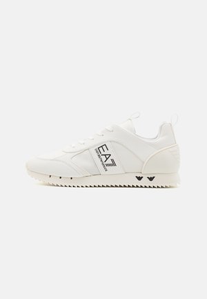 EA7 Emporio Armani LACES UNISEX - Baskets basses - off white/black