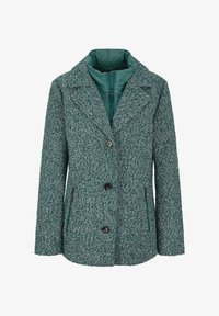 Selezionato, emerald/white patterned