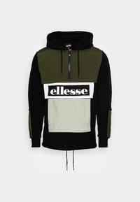 Ellesse PERIODIC - Fleecepullover - black/khaki