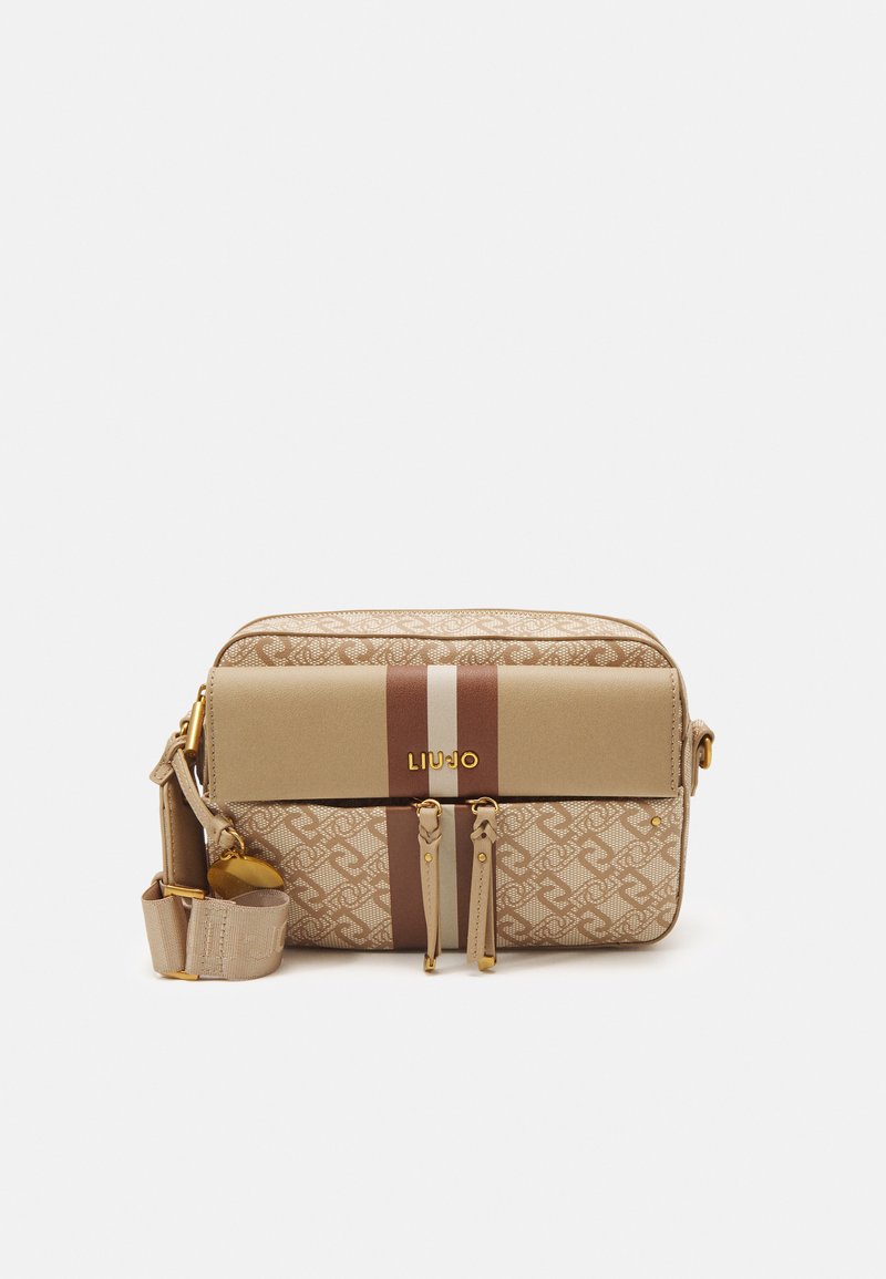 Borsetta A Tracolla Liu Jo Con Charm Oro - Borsa Donna In Similpelle Con Chiusura Zip - Foto 7