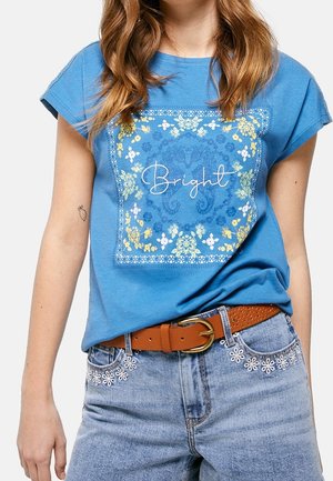 T-shirt print - blue