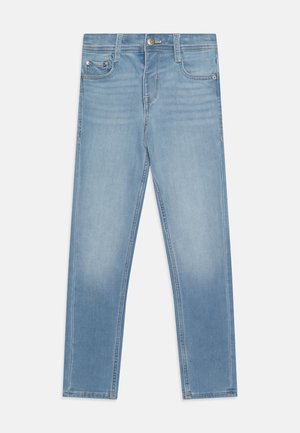 JJIGLENN JJORIGINAL - Pieguloša piegriezuma džinsi - blue denim