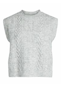 Object Striktrøje - mottled light grey